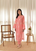 Shehroz Fashion Adaa e Khaas Lawn Embroidery Suit Women 3pcs