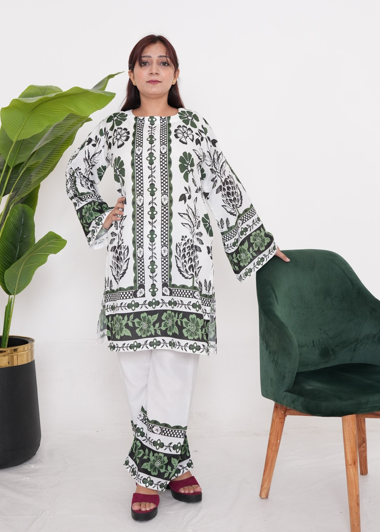 Shefoze Clothing multy pret Women 2pcs