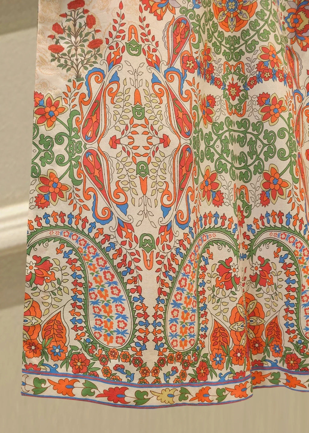 Agha Noor Digital Printed Embroidered Lawn Suit S112097 Women 2pcs