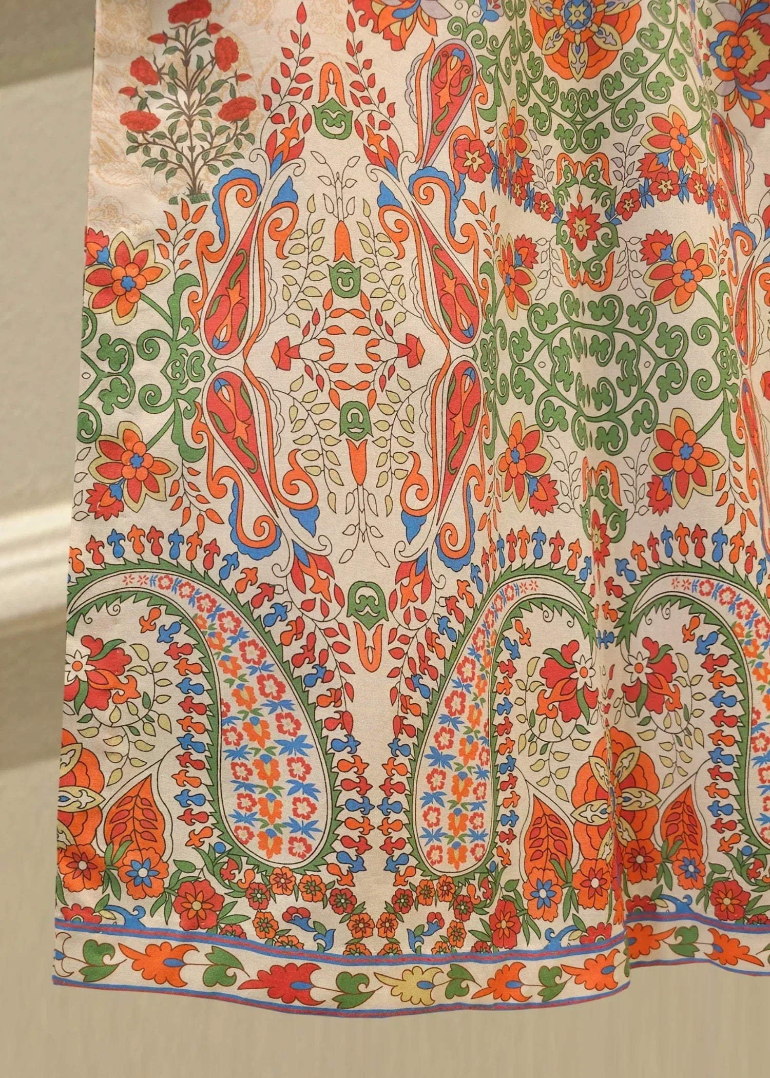 Agha Noor Digital Printed Embroidered Lawn Suit S112097 Women 2pcs