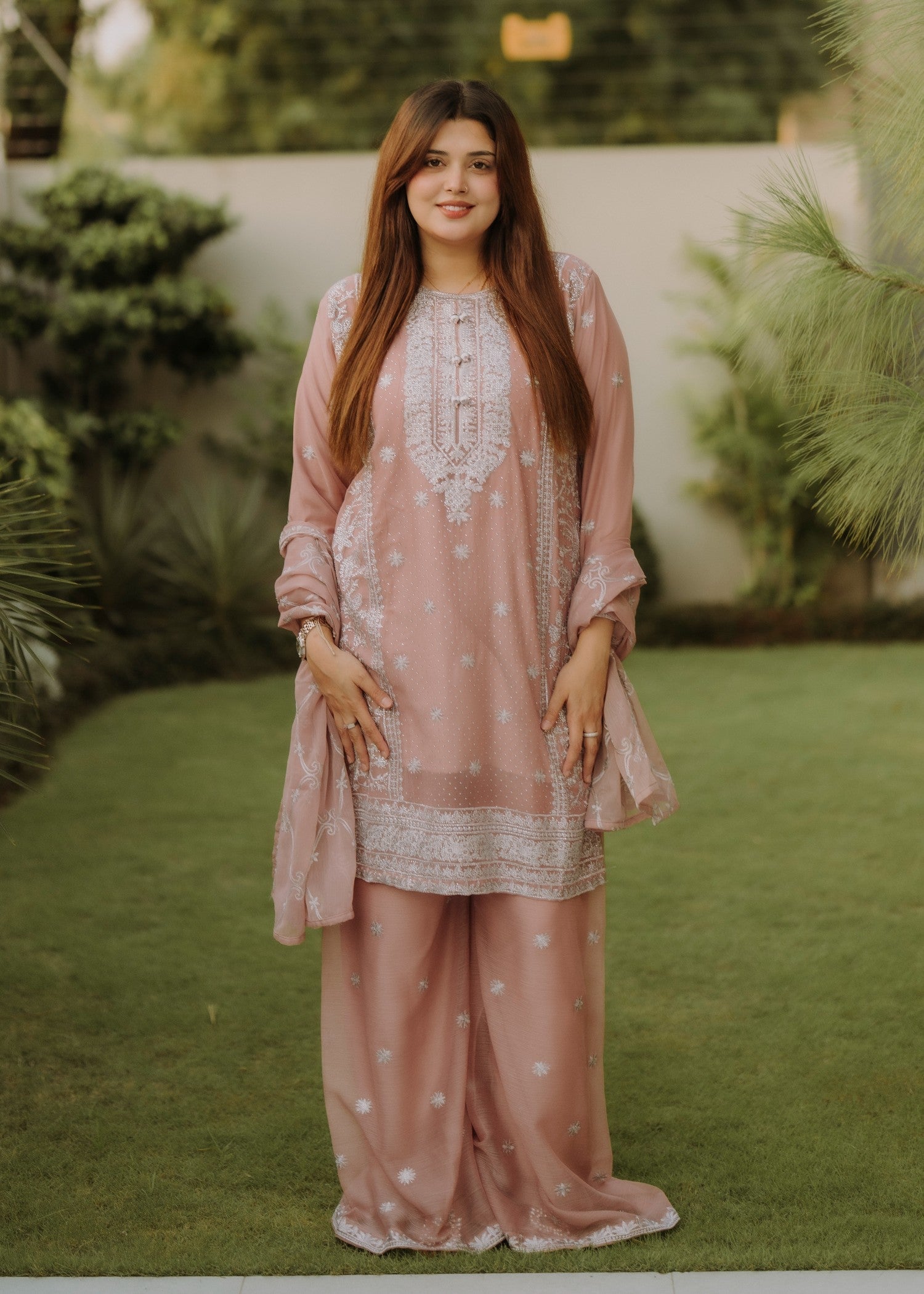 Four Season Boutique KANWAL PINK Women 3pcs