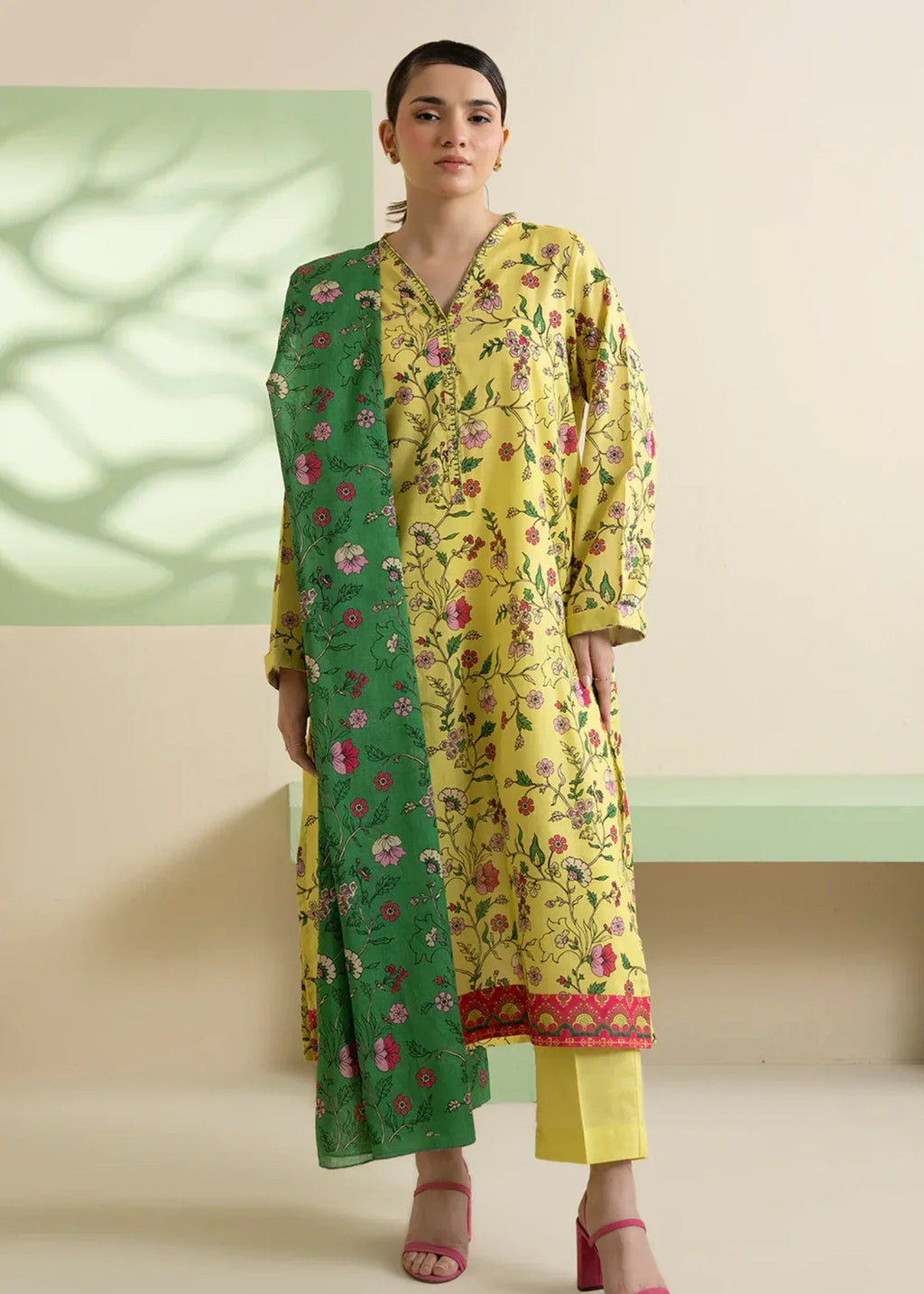 Zellbury WPS2531861 Yellow Women 3pcs