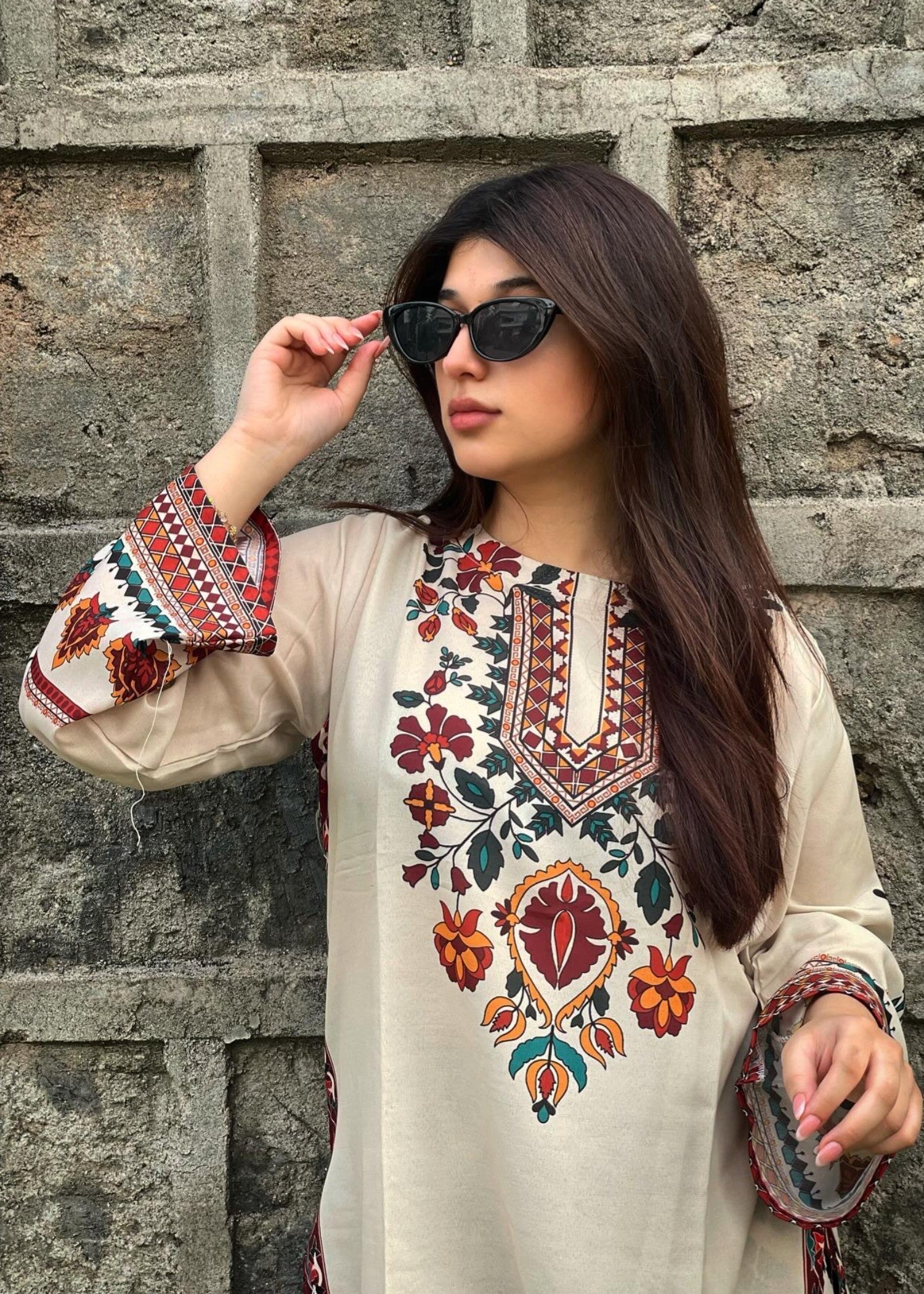 Tehzeeb Libas MEERAB CORD SET Women 2pcs