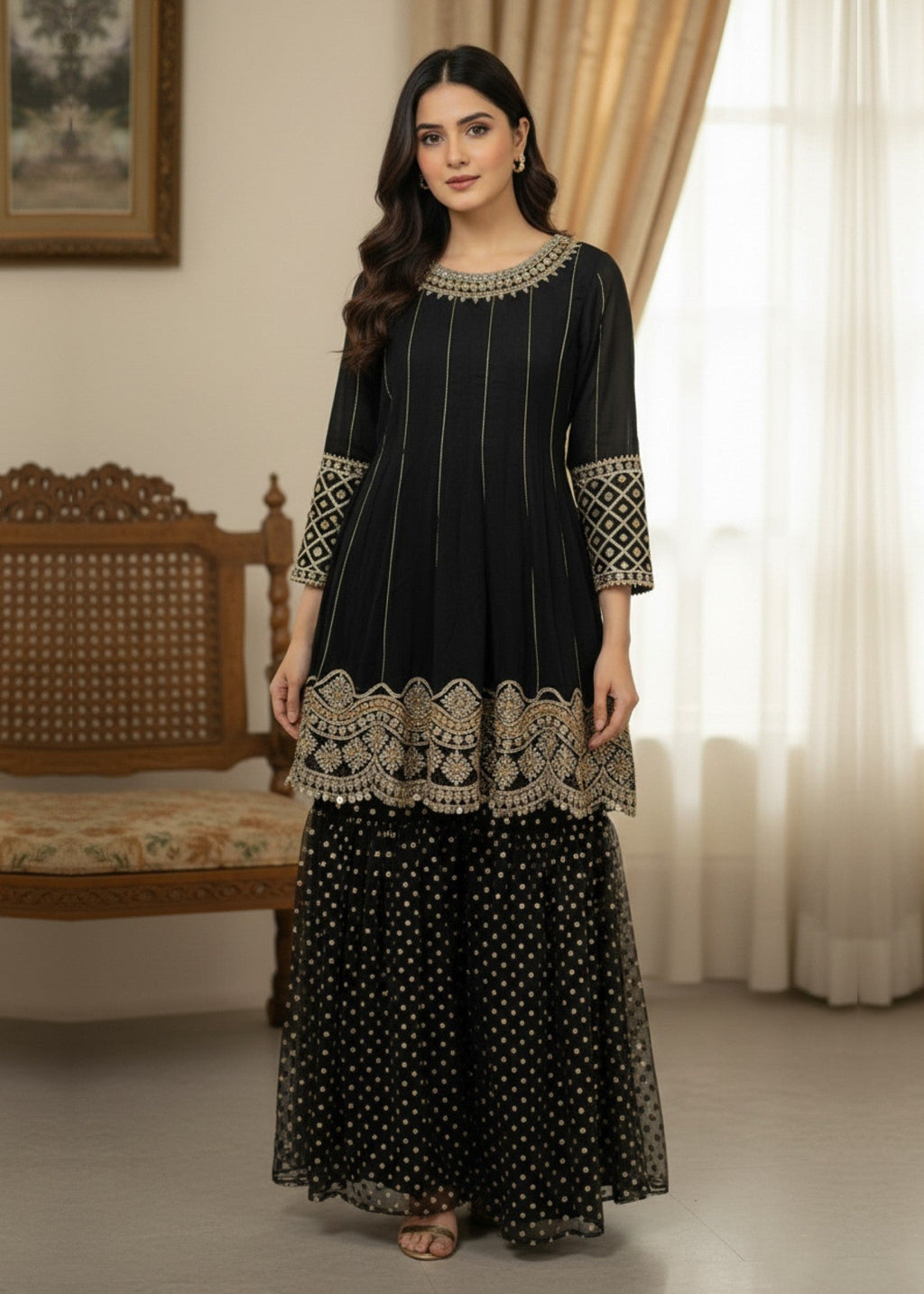 Diara Couture AKIRA US 560 BLACK Women 3pcs