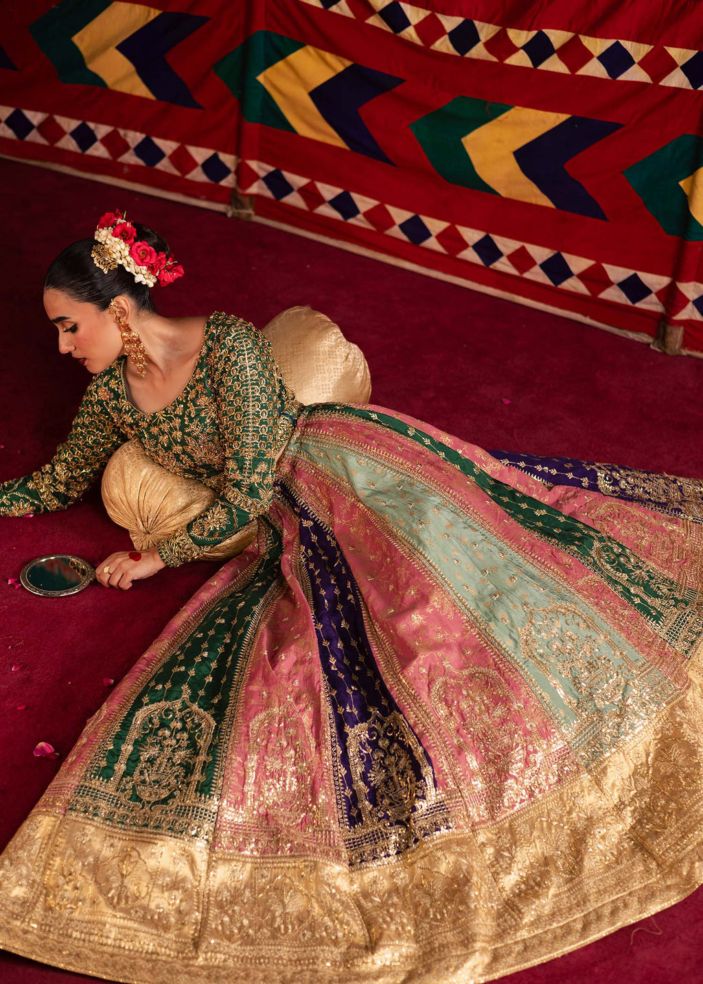 Maria Osama Rangrez Women 3pcs