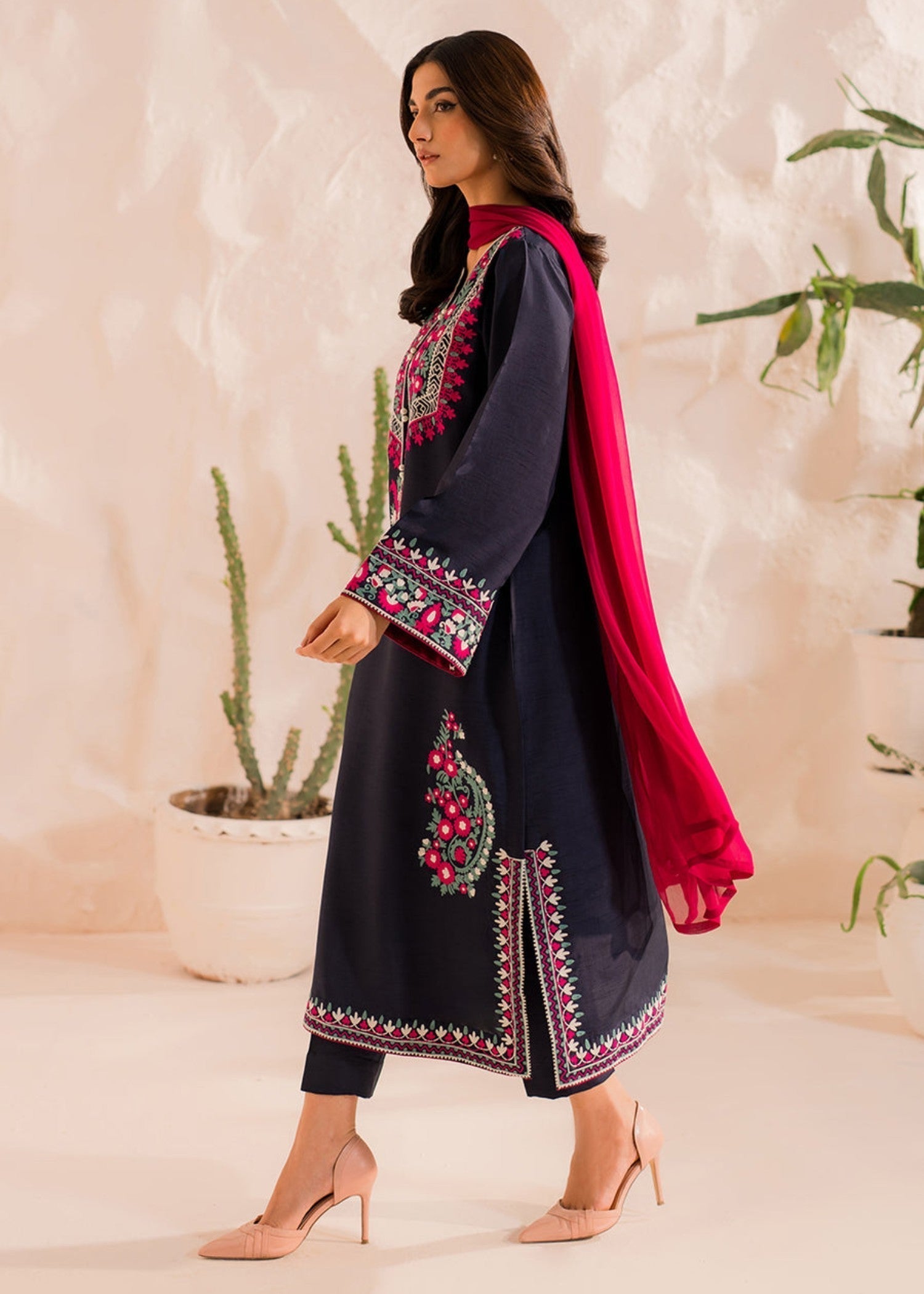 Libas Thread Rani long Women 3pcs