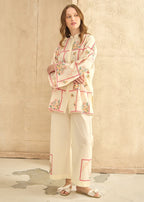 Kiara Suria – Embroidered Co ords Set Women 2pcs