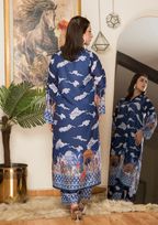 Yolo Pret Printed Arabic Silk Lawn Set ASLS A25 0006 Women 2pcs