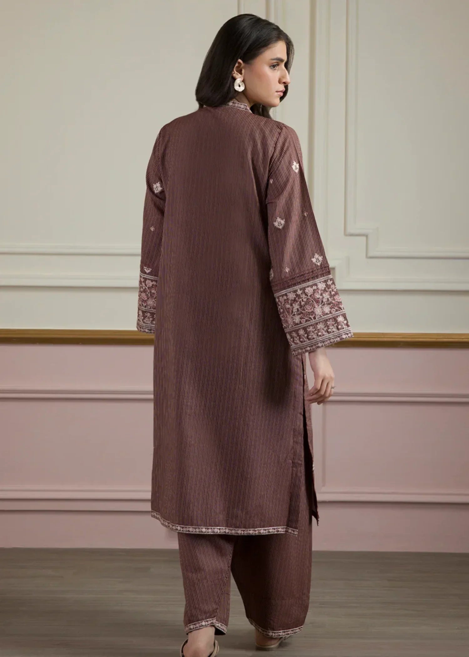 Zellbury WPW2423362 Brown Women 2pcs