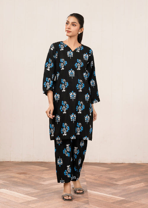 Bin Fatteh Fashion CHIC FLOWER Women 2pcs