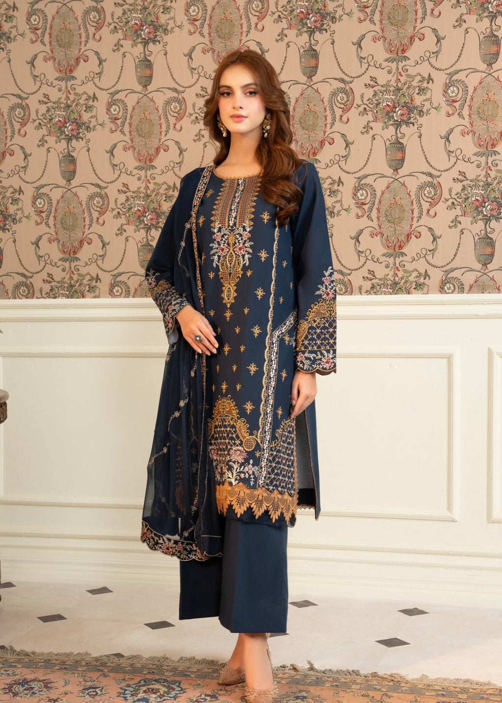 Maisa By Seven Star Luxury Embroidered | CLE 0202 Women 3pcs