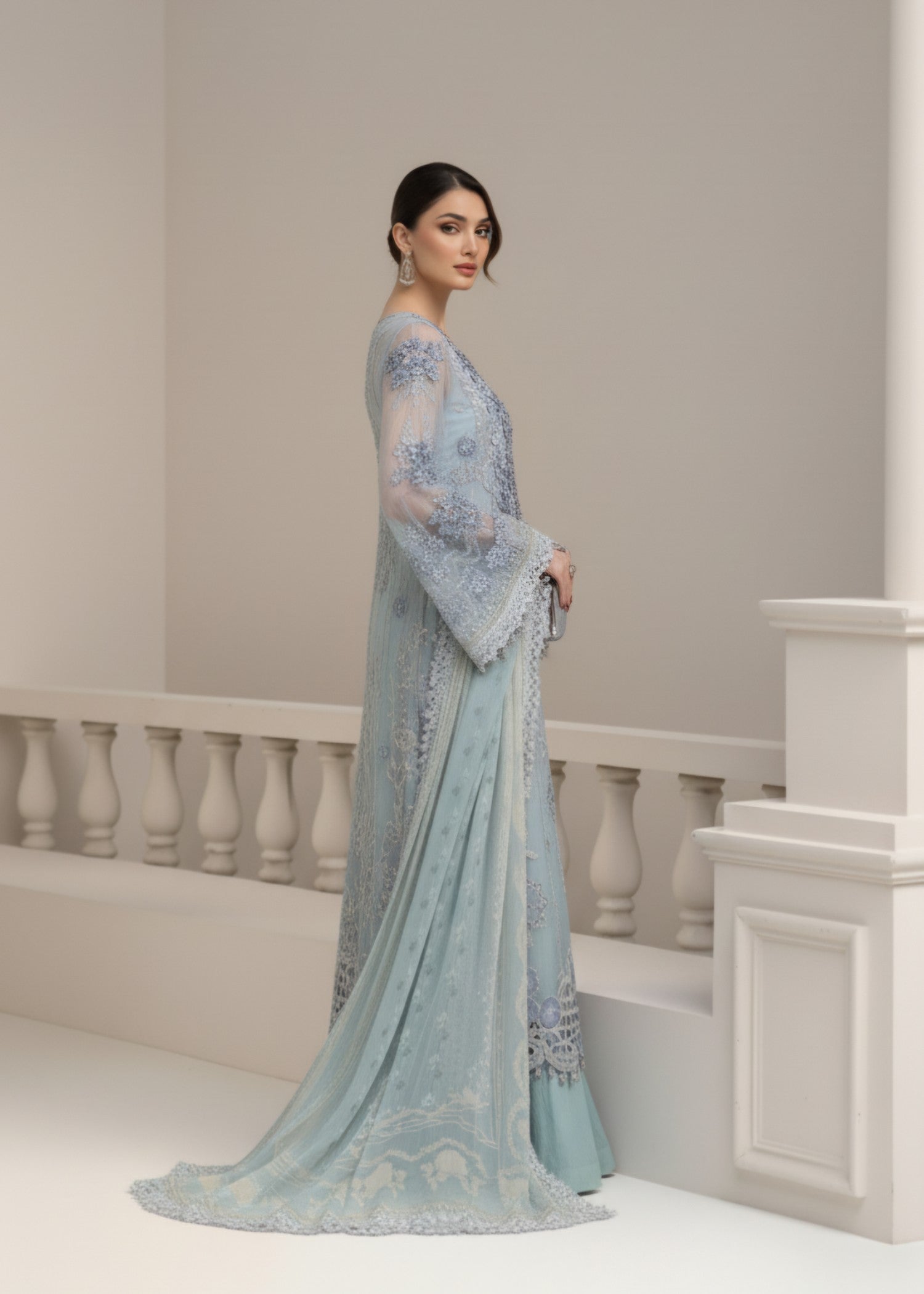 Malhaar Mal CF 4354 BLUE Women 3pcs