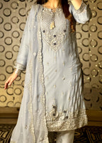 Zohan Ateeq Tasbiha (Grey) Women 3pcs