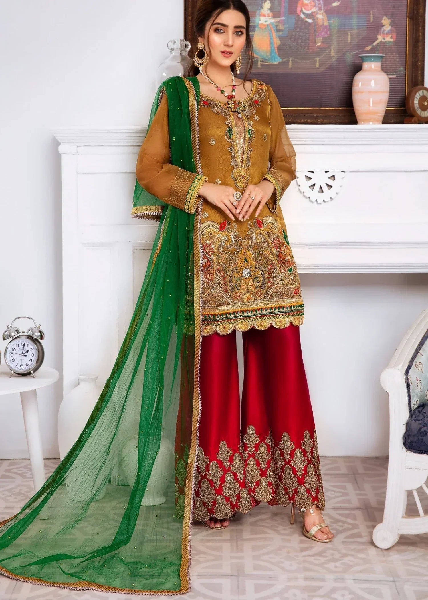 Khuda Baksh Creations Z 207 Women 4pcs