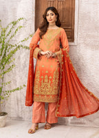 Kanwal Zainab Amber dusk Women 3pcs