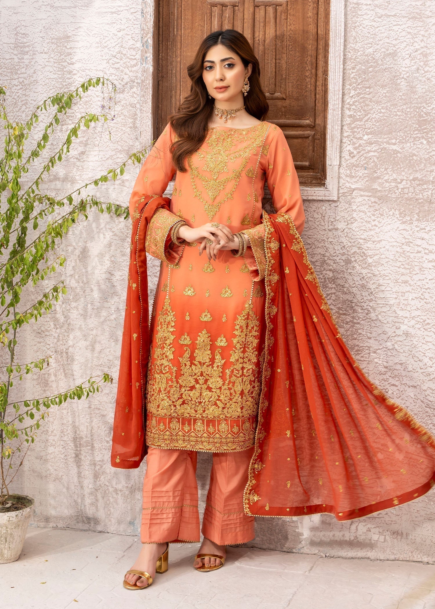 Kanwal Zainab Amber dusk Women 3pcs