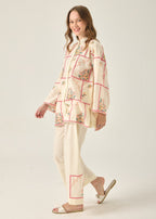 Kiara Suria – Embroidered Co ords Set Women 2pcs