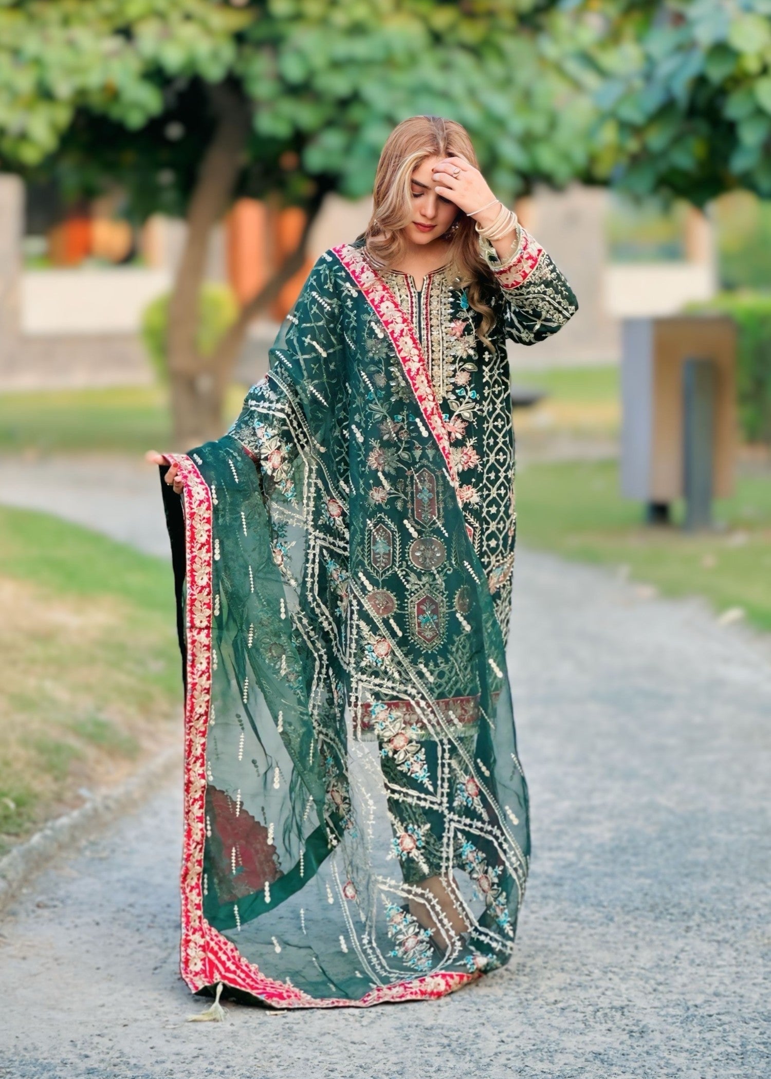 Waniya Awais WAS 92 Women 3pcs