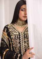 Alyssa BLACK PISHWAS ALL901 Women 3pcs