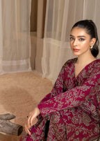 Hamna Kalim INDAS MAROON Women 2pcs