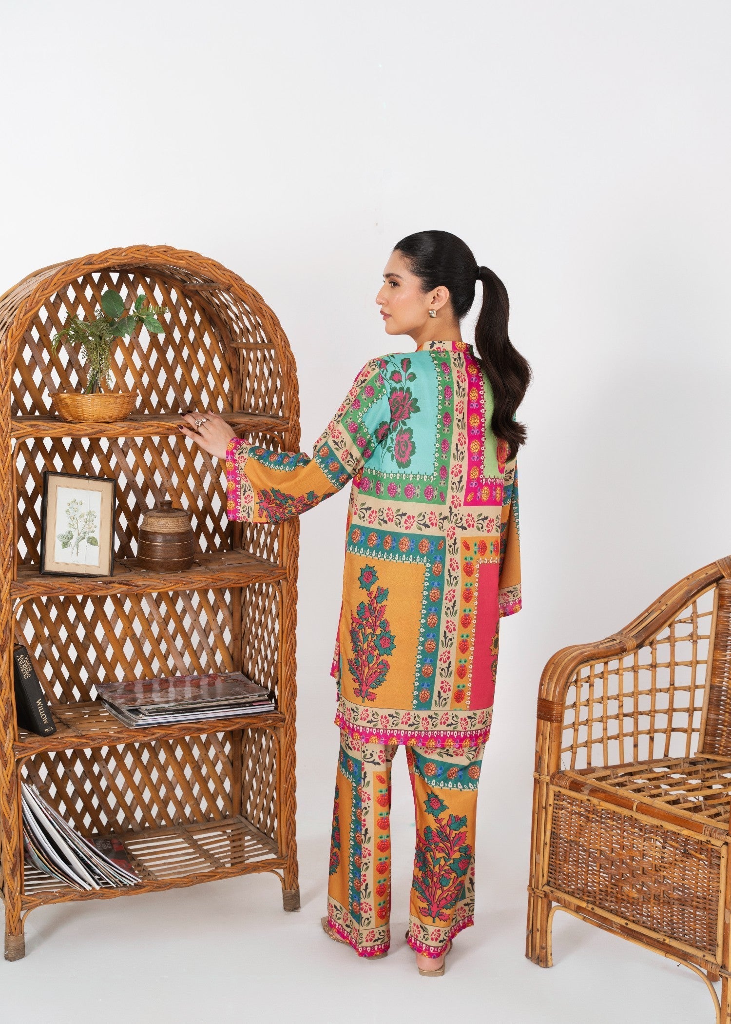 Aqs n Man Gulzar AM 025 Women 2pcs