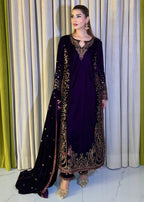 Laal Clothing Velvet V 08 Women 3pcs