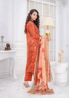 Safdar Embroidery Printed Pure Lawn Embroidered 19 Women 3pcs