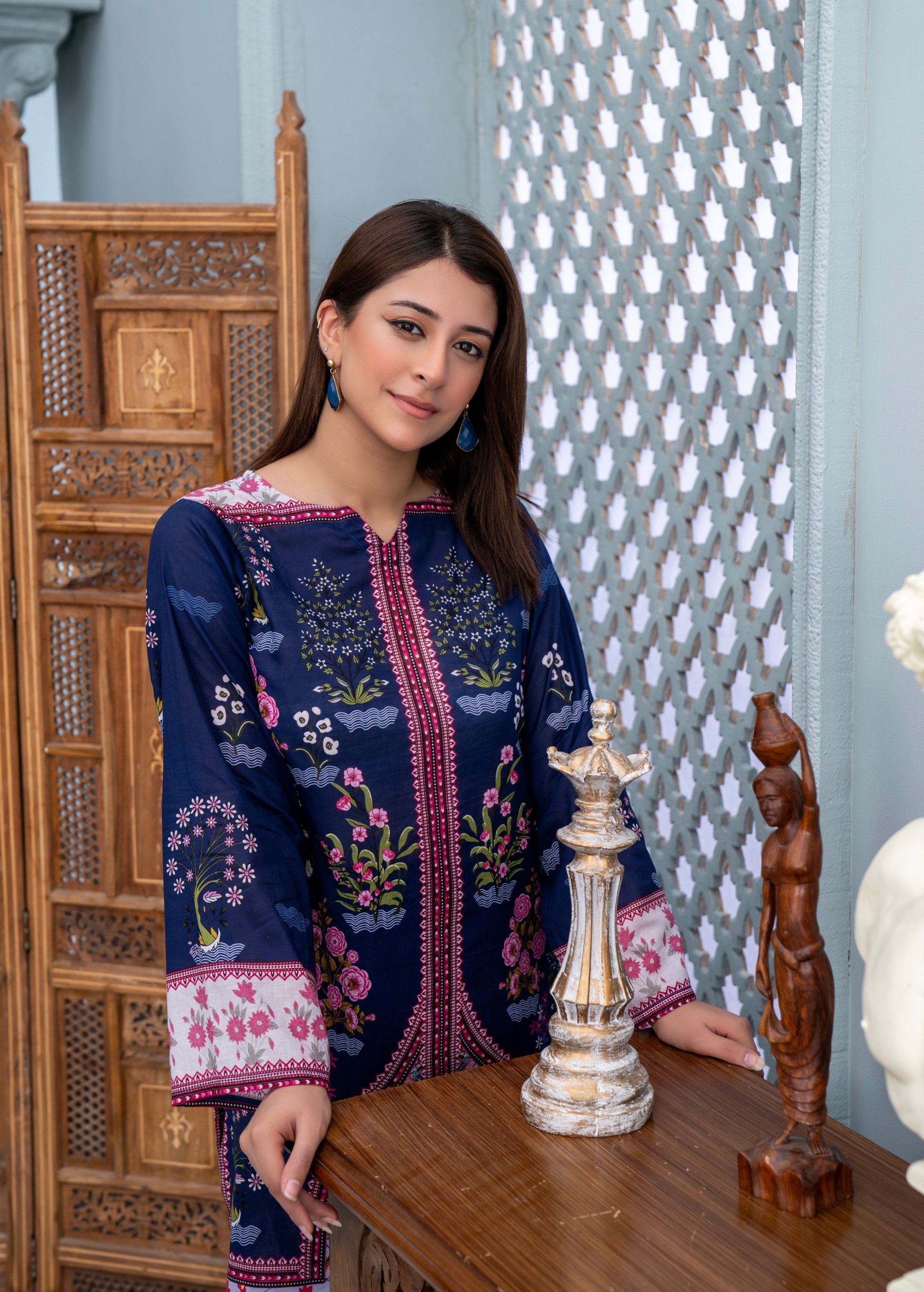 Shanaya Cobalt Women 2pcs
