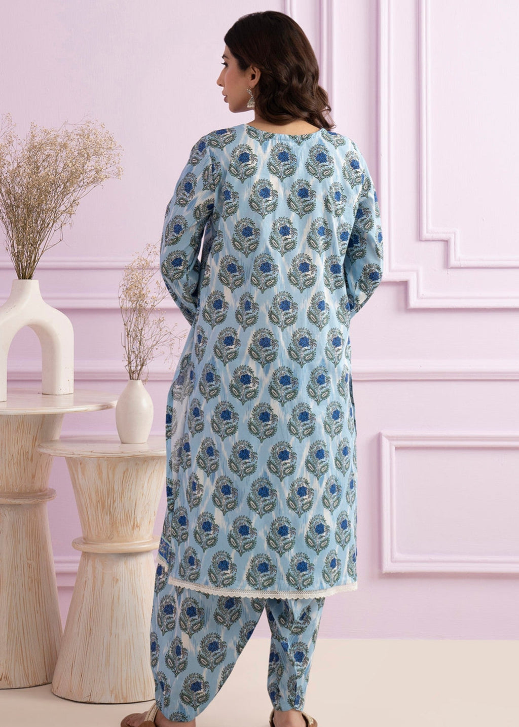 Zellbury WPS2522045 Sky Blue Women 2pcs