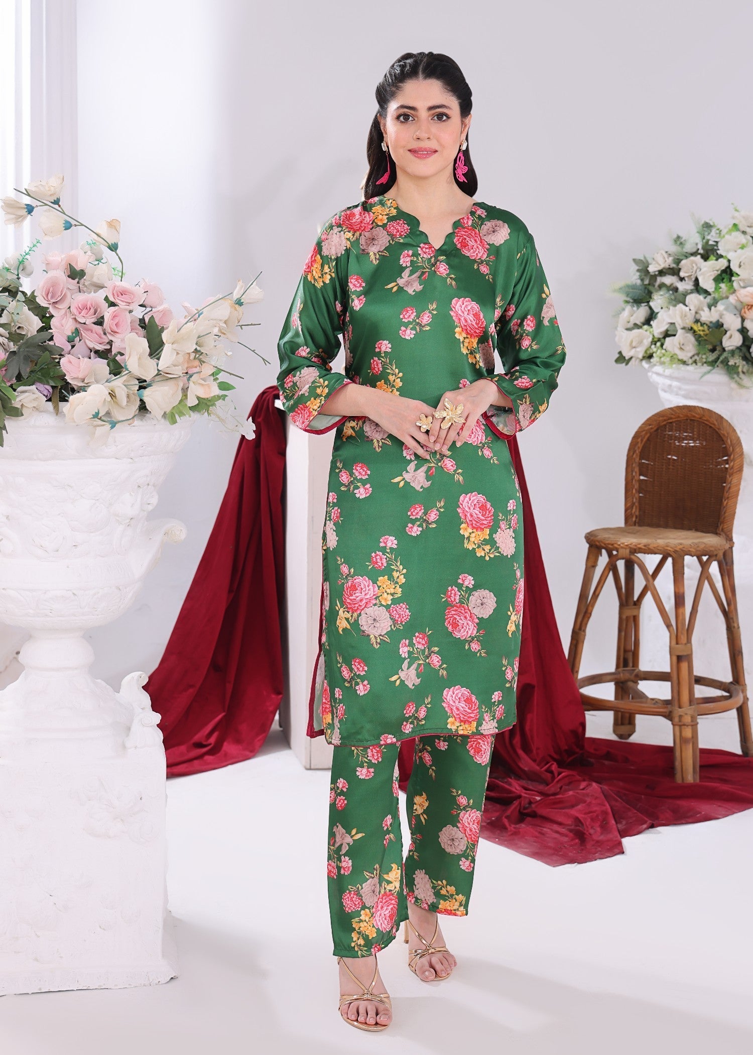 Polawn Basics PB CHARMEUSE SILK 107 A | PRET COLLECTION Women 2pcs