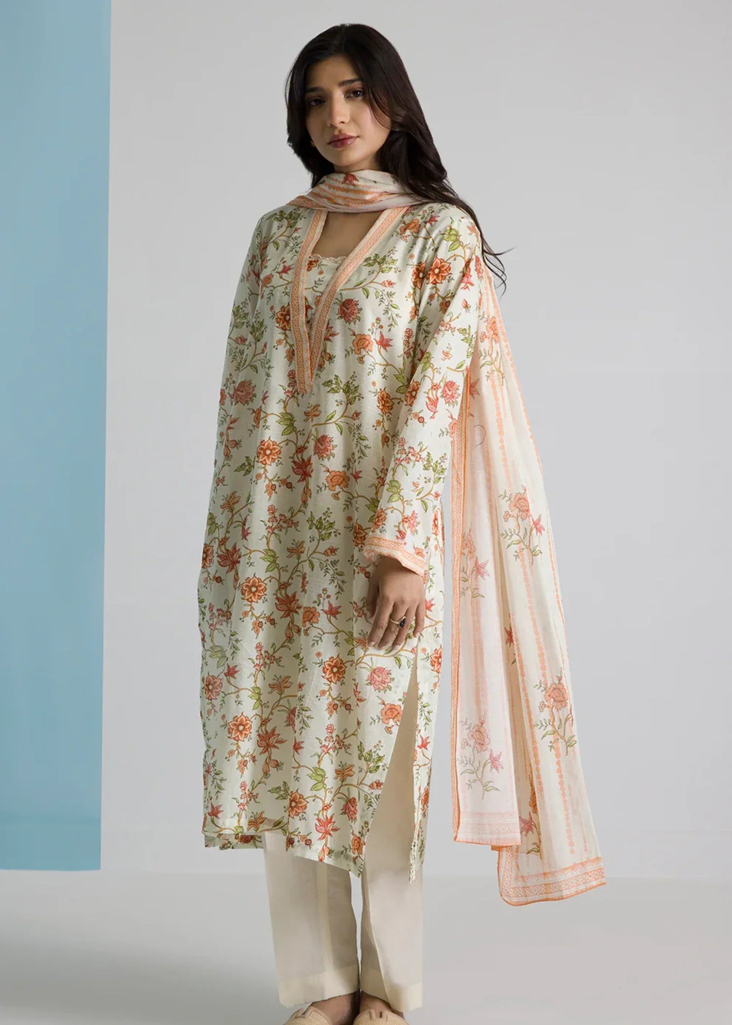 Zellbury WPS2522170 CREAM Women 2pcs