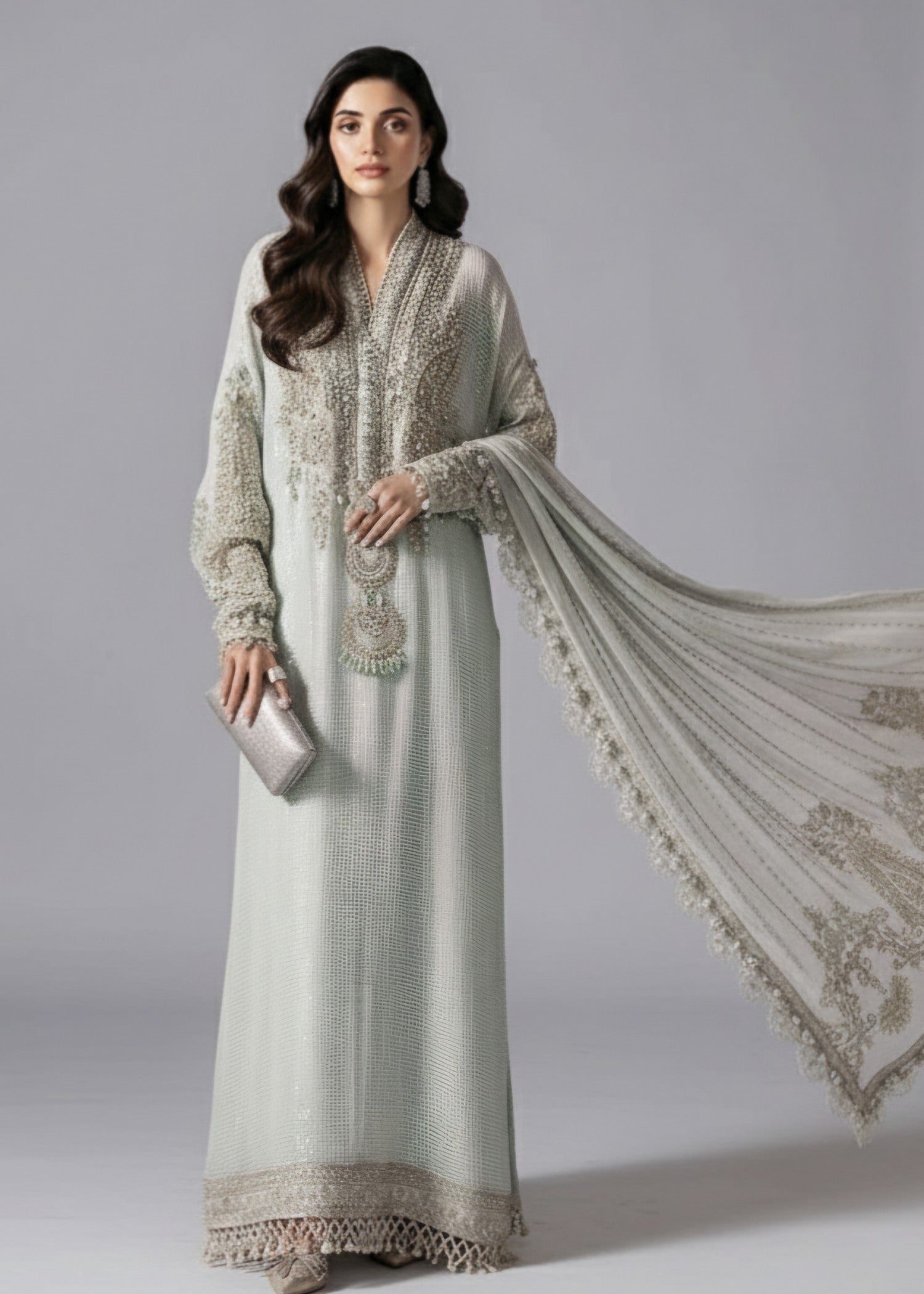 Malhaar MAL AL 4226 WED V1 25 Women 3pcs