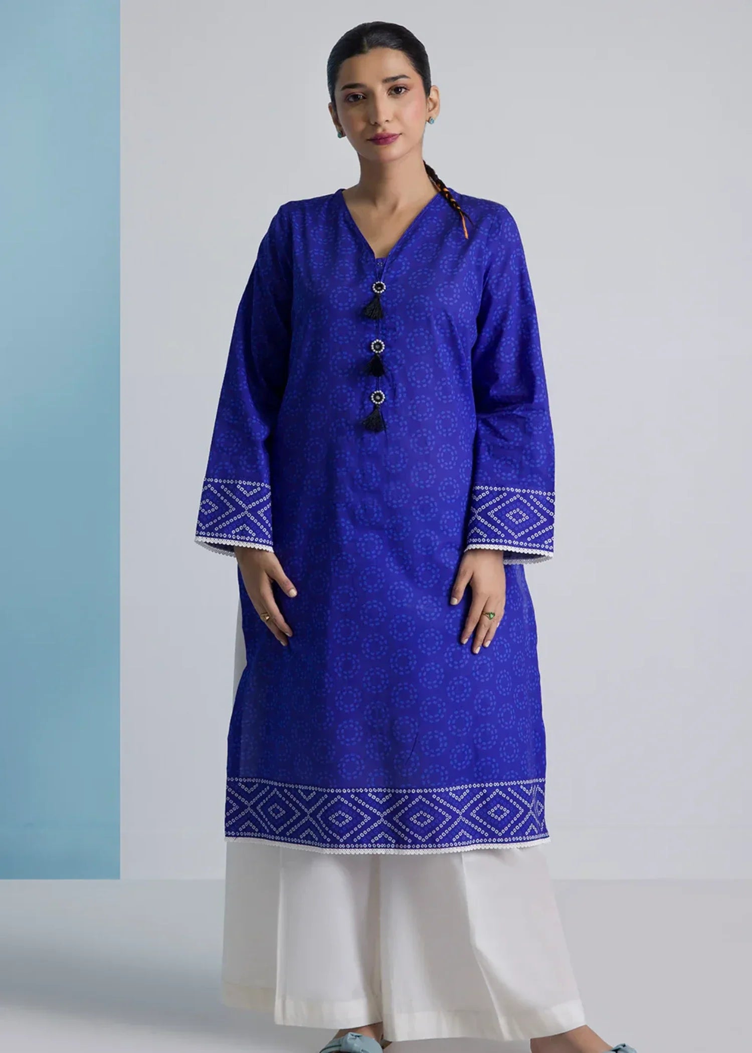 Zellbury WPS2512149 BLUE Women 1pcs