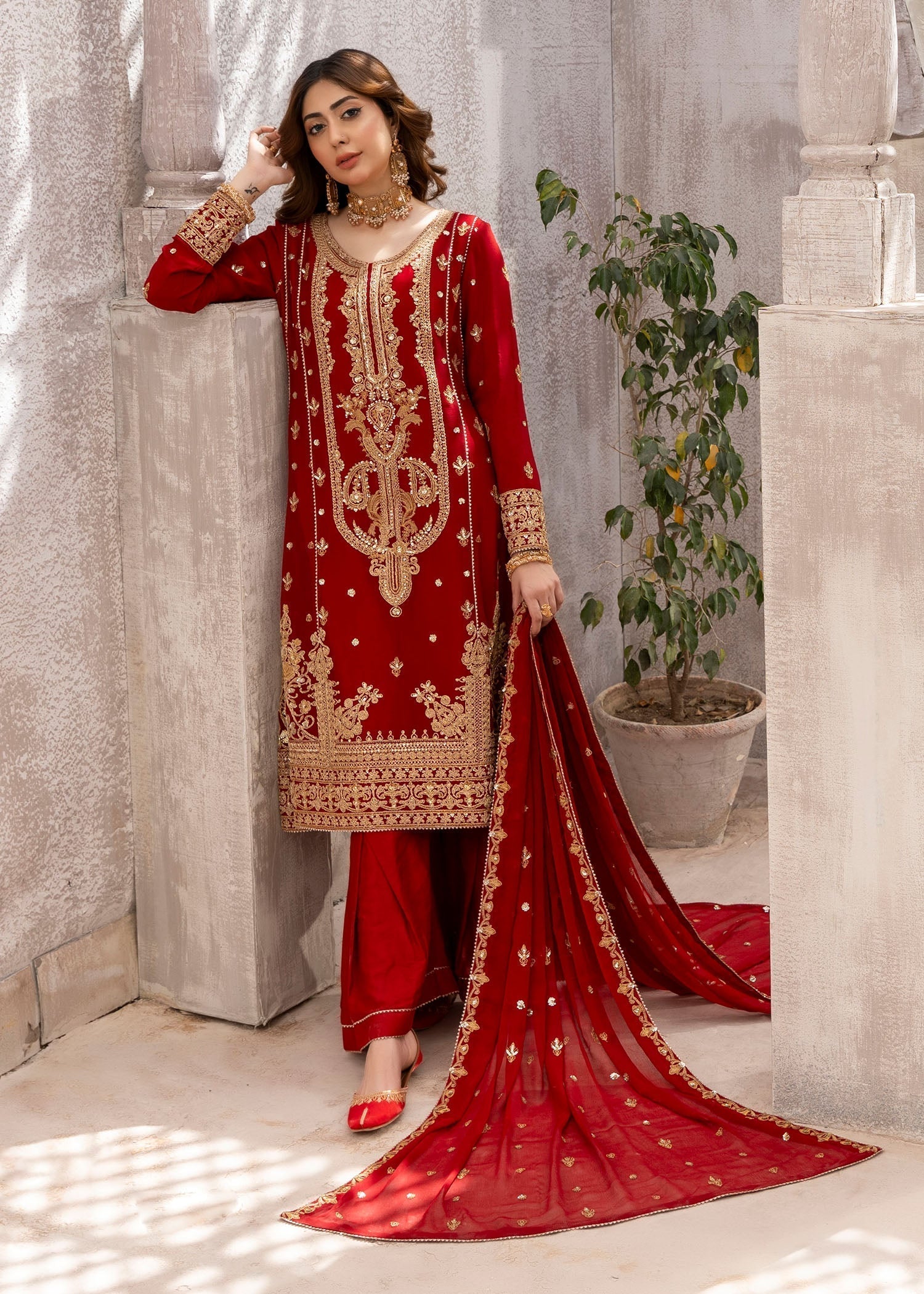 Kanwal Zainab Imperial Rouge Women 3pcs