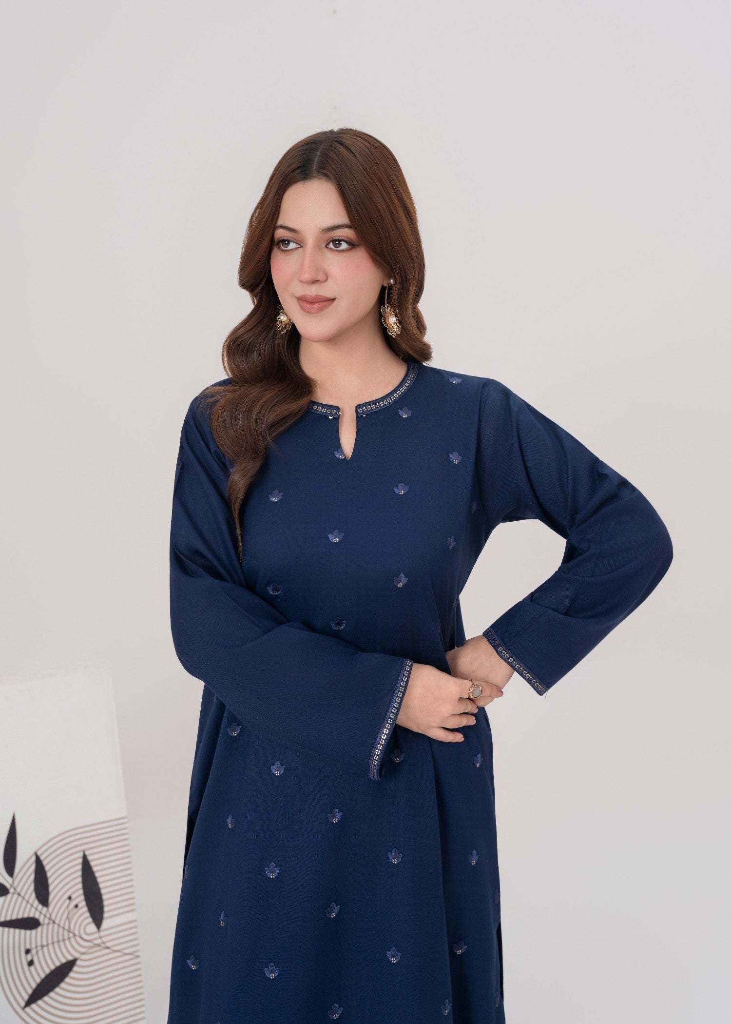 Naqash Navy Women 2pcs