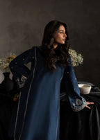 Zeenat & Zoha Celestial Navy Women 2pcs