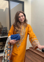 Tehzeeb Libas HAZEL EMBROIDERED Women 3pcs