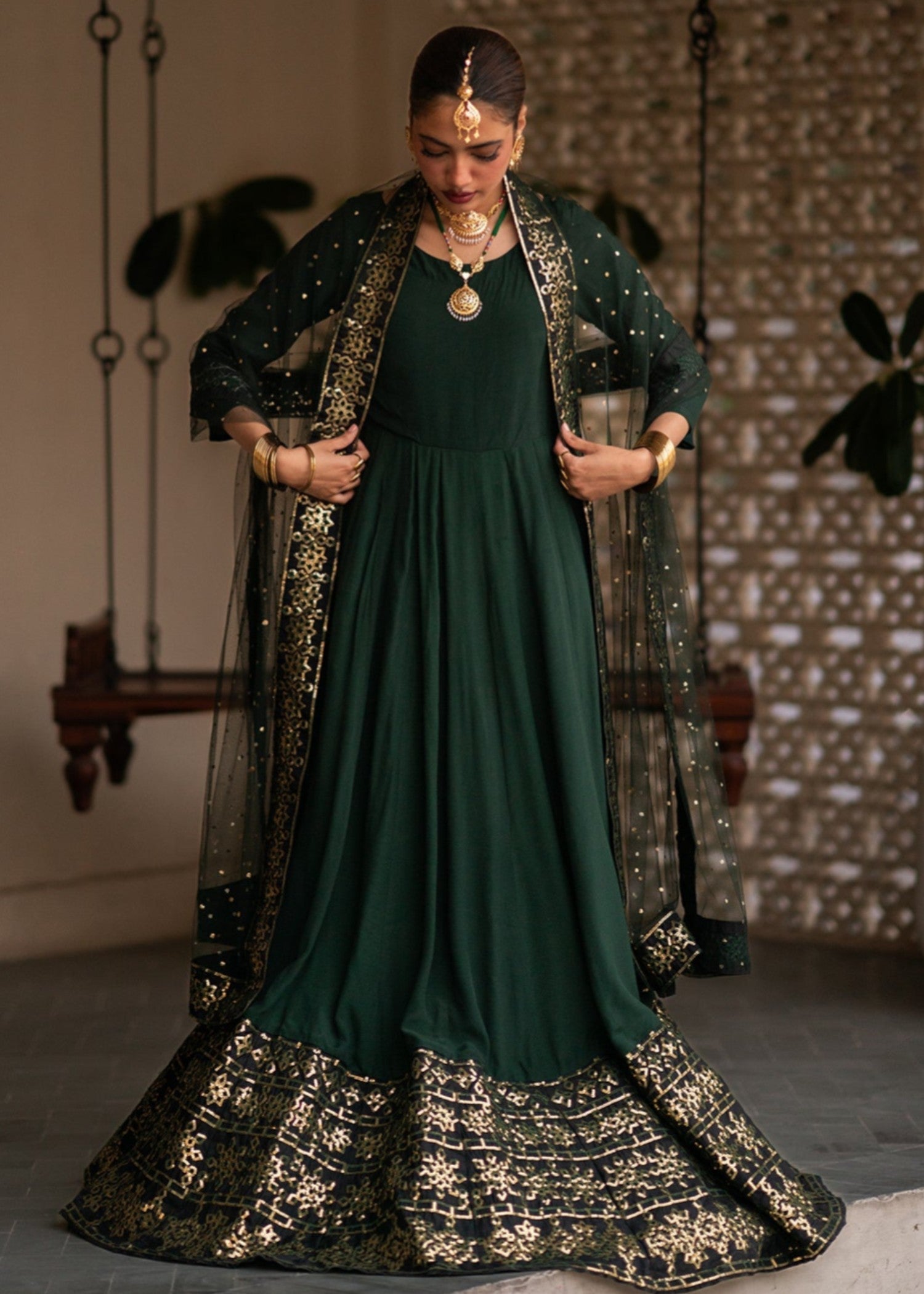 Tabassum Tamkenat(Silk) Women 2pcs