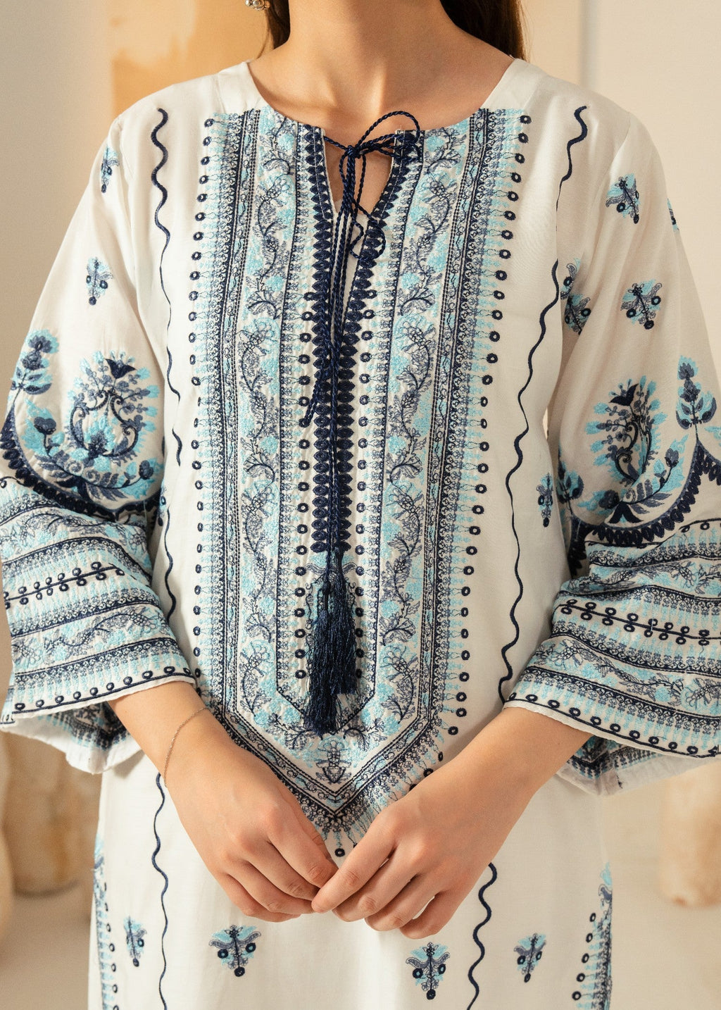 Chaudhary Arts Jugnu Embroidered Dress Women 3pcs