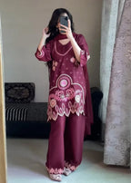 Tawakal Closet ZIRWAH MAROON Women 3pcs