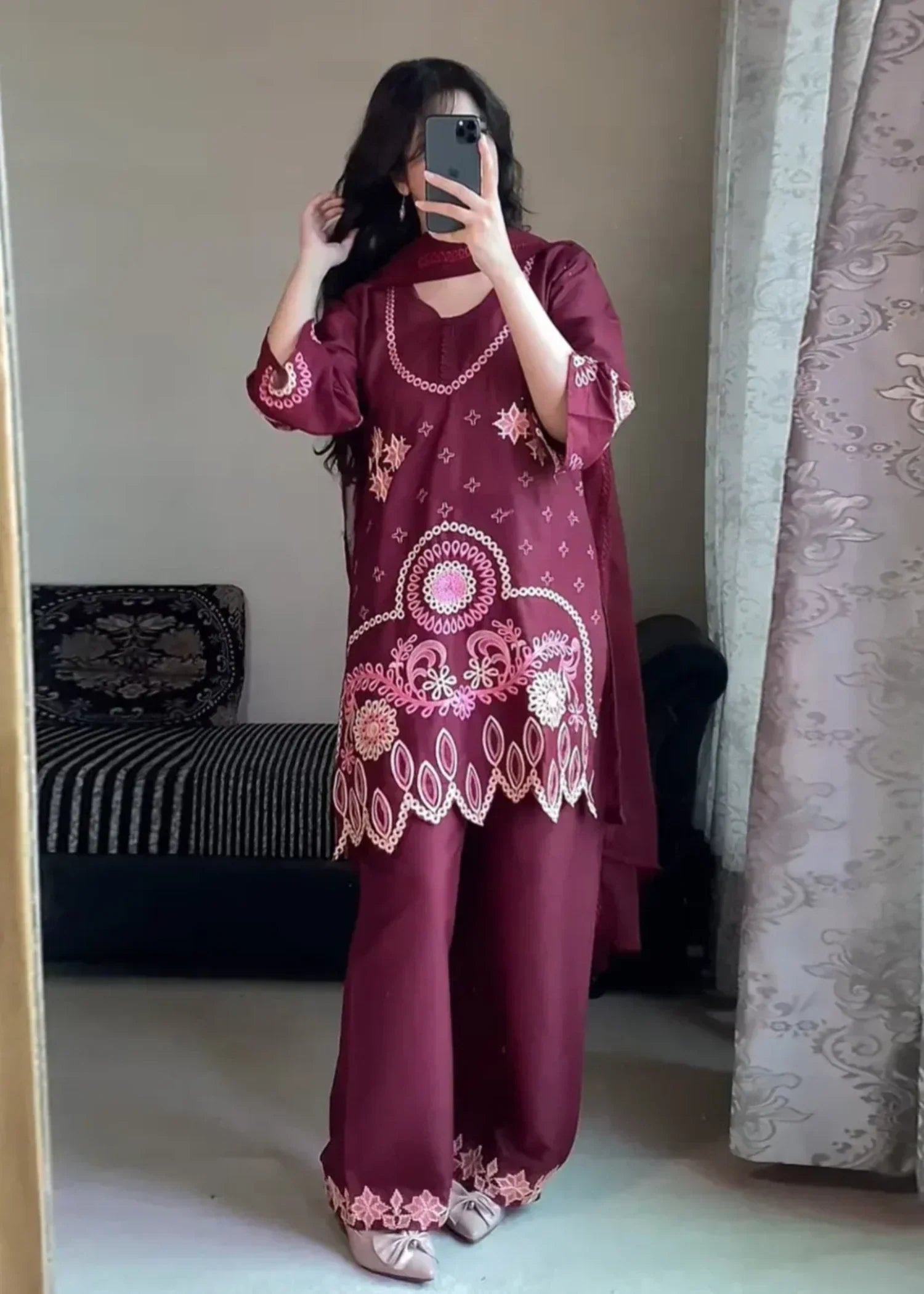 Tawakal Closet ZIRWAH MAROON Women 3pcs