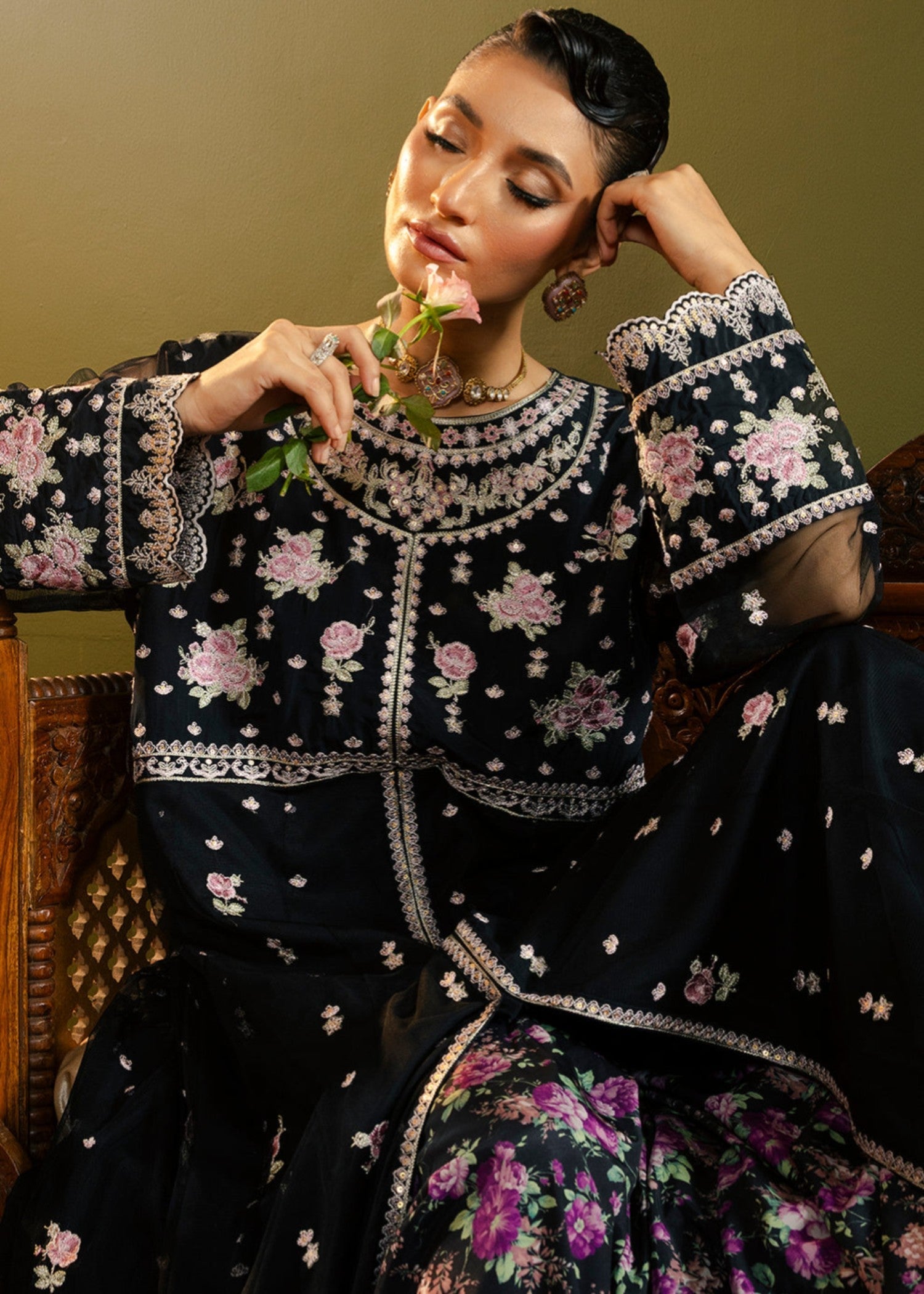 Zellbury WPL2530717 Black Women 3pcs