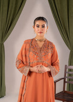 Pehnawa Fashion Flare Maxi chiffon Women 3pcs