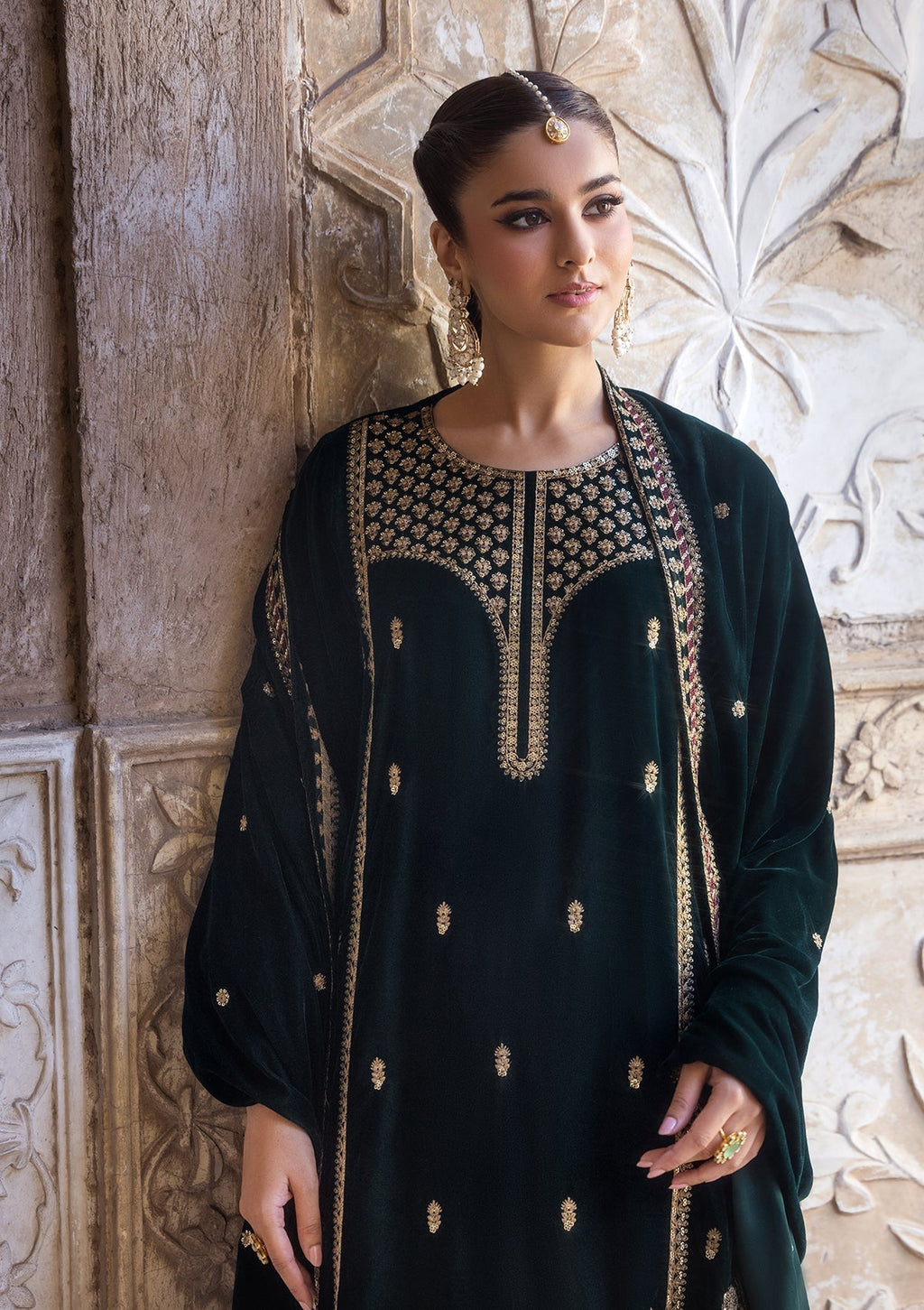 Bin Tayyab BT006529 CGRN Women 3pcs