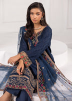 Bin Tayyab (BT006374 BLU 01) Women 3pcs