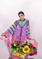 The Affordable Designer Garden Mosaic Kaftaan Women 1pcs