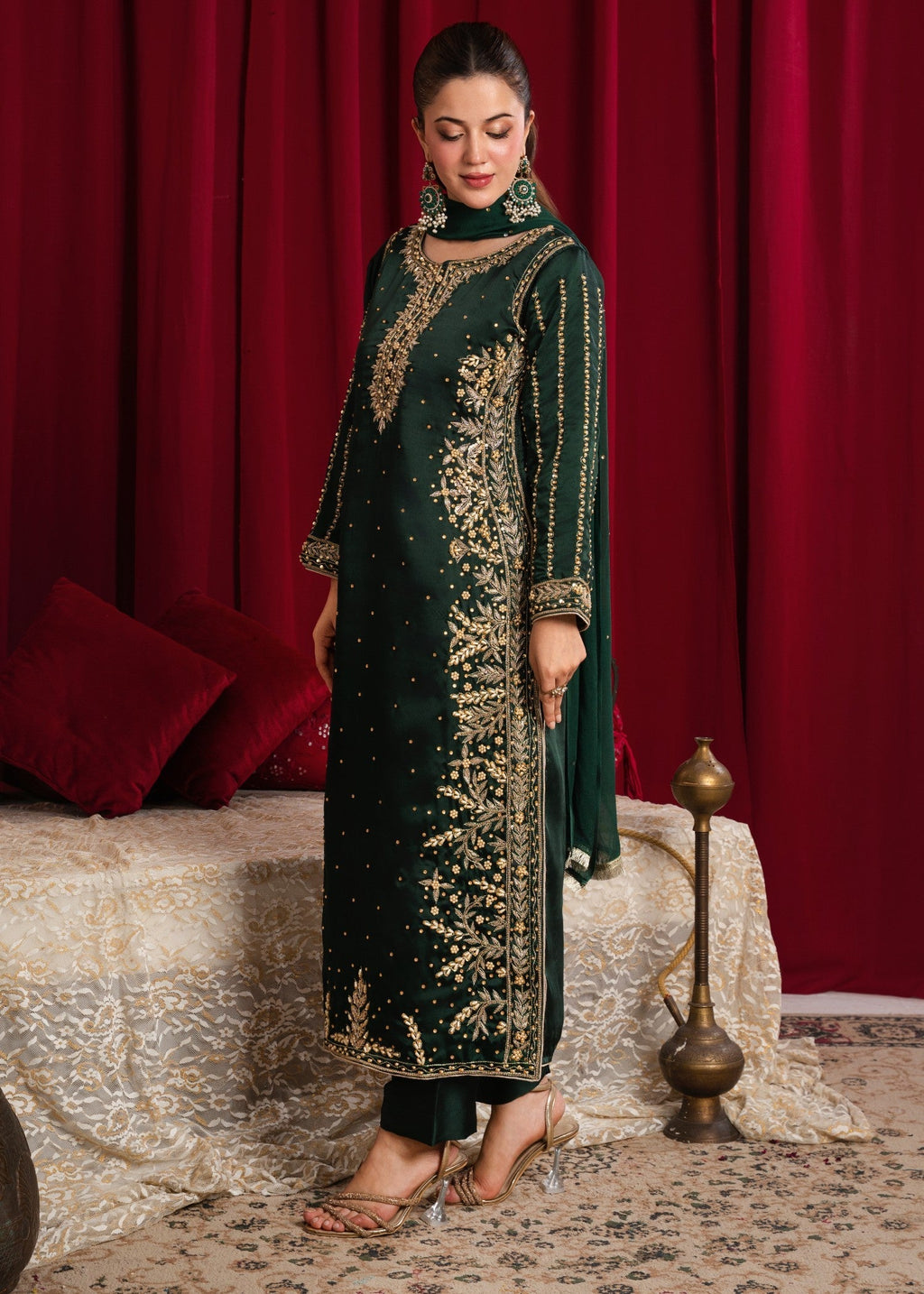 Mehroo Rosebud Silk Women 3pcs