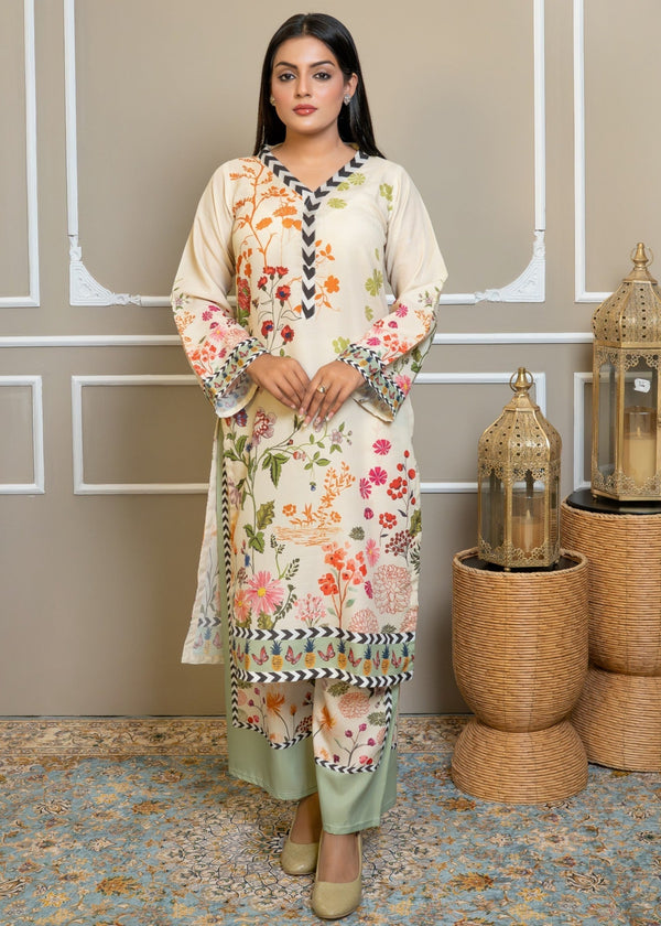 Tehzeeb Libas FLORANCE DIGITAL CORD SET Women 2pcs