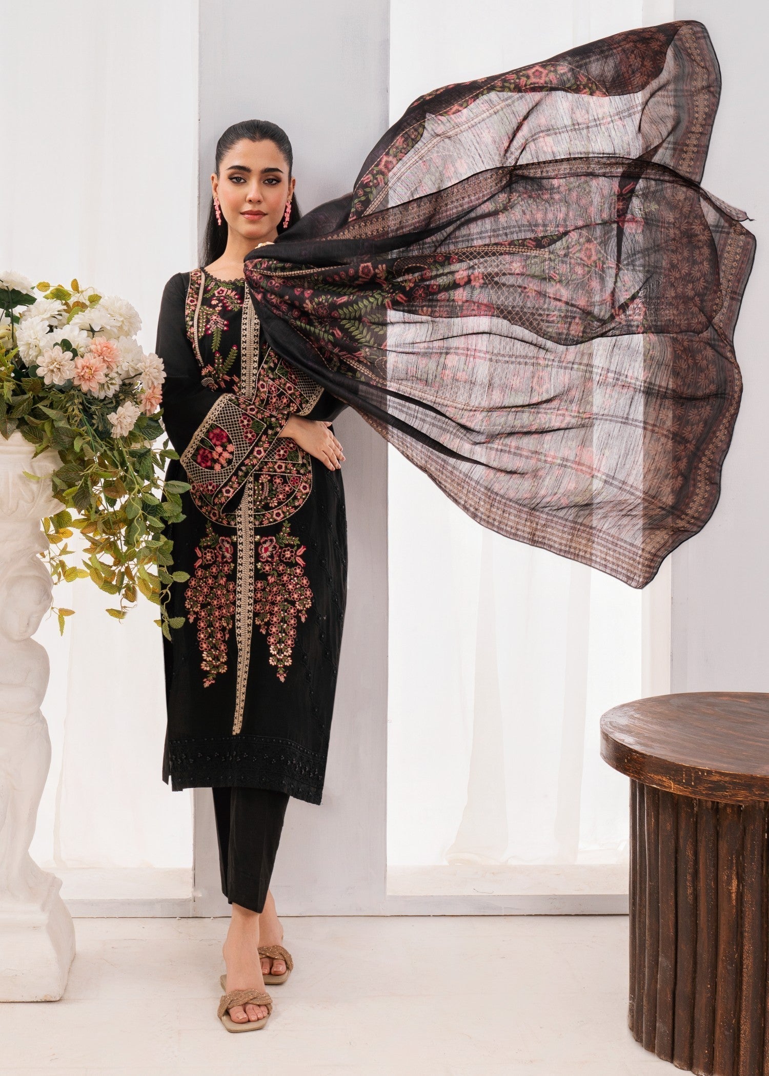 Sahibas By Mirza Virsa Black Women 3pcs
