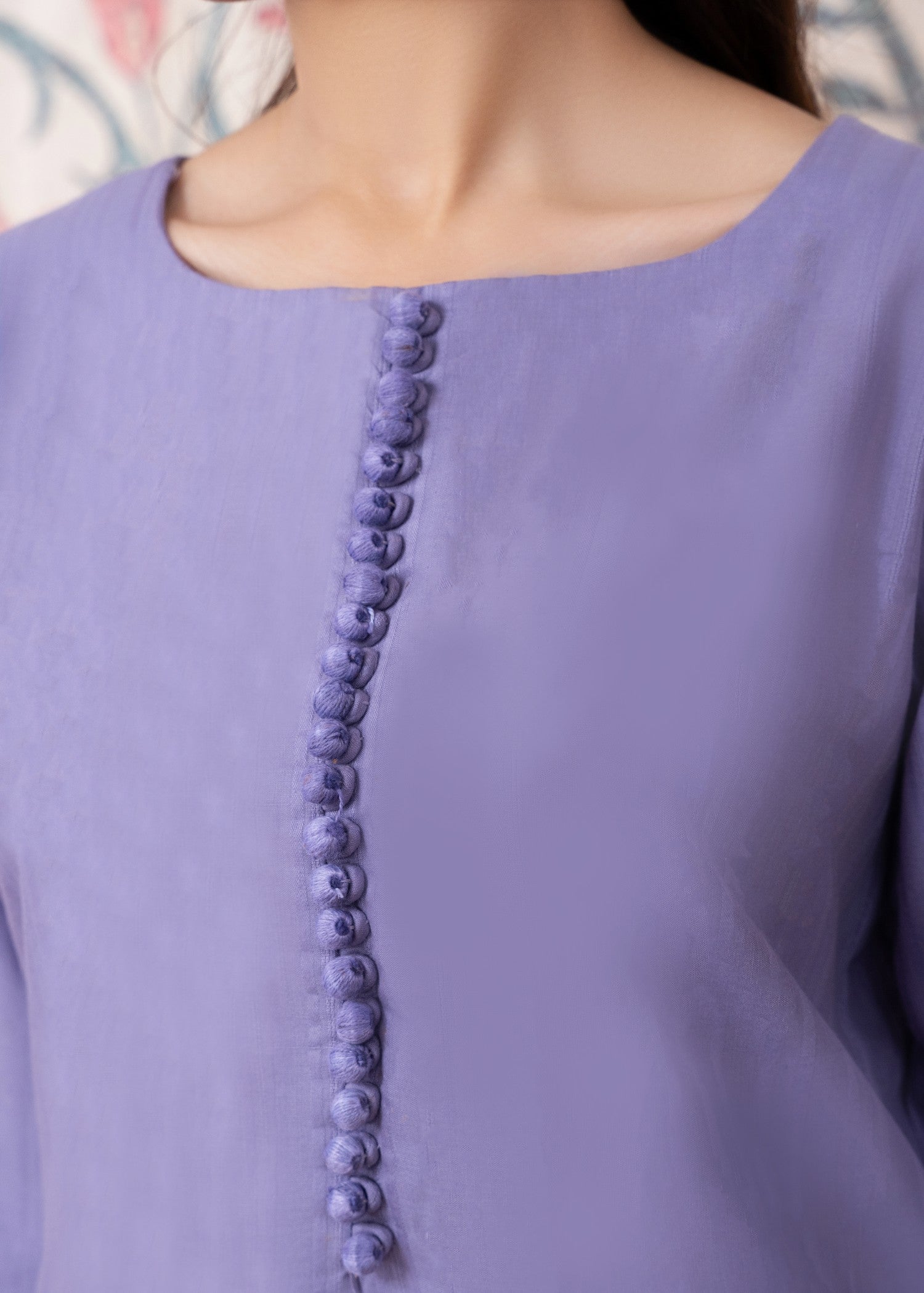 Sahibas By Mirza Calico Lilac Women 2pcs